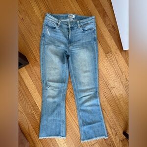 PAIGE Light Blue Flare Jeans